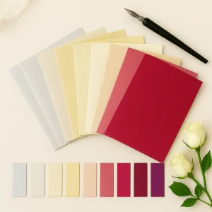 Pearlescent A5 Folded Cards