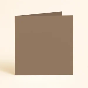 125mm square folded Capuccino keaykolour 1