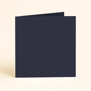 125mm square folded Navy Blue keaykolour