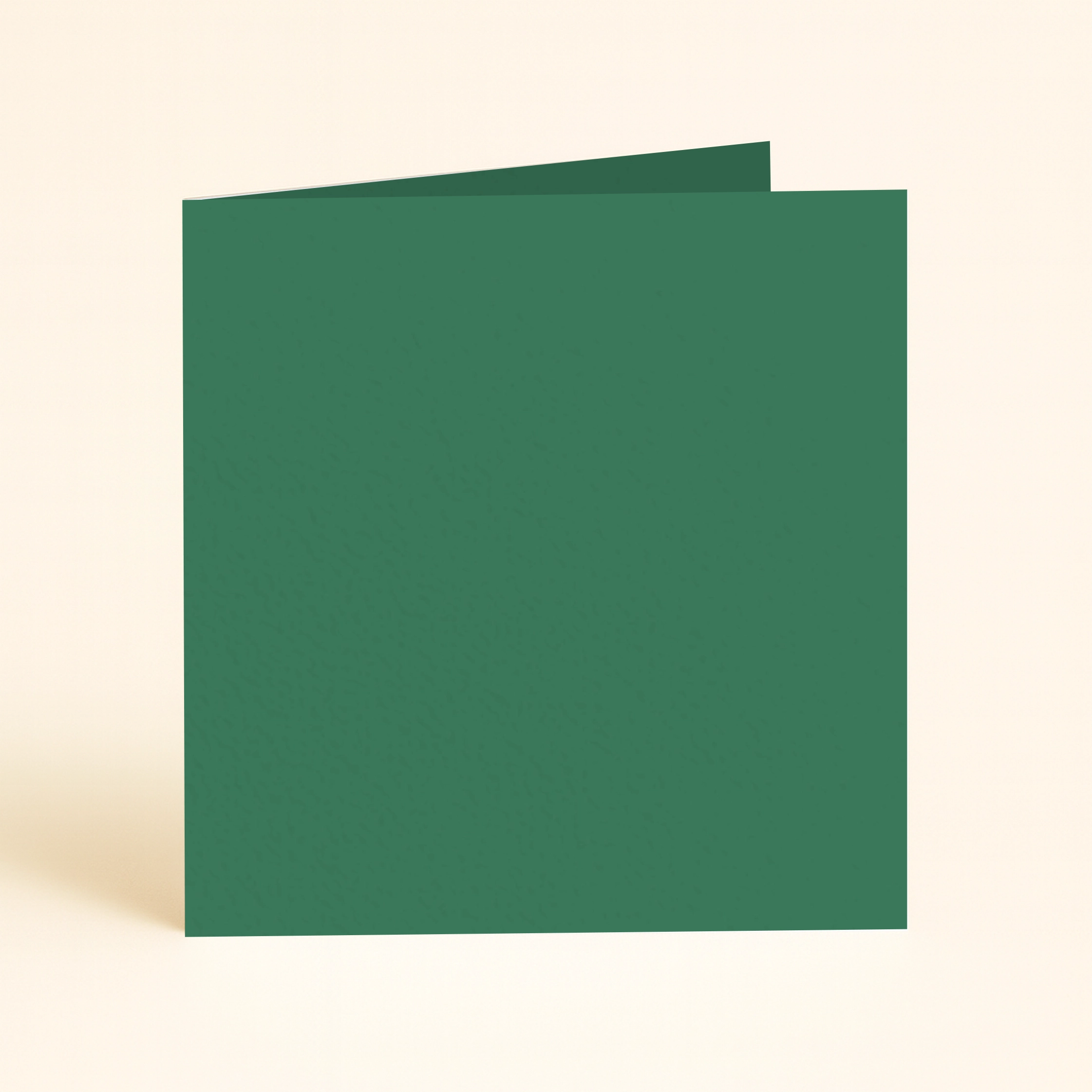 150mm Square Single Fold Card - Olin Colours Jungle Green 1 125mm square folded – Olin colours – Jungle Green