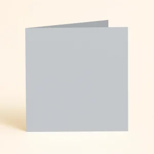 125mm square folded Olin colours Storm Grey 1