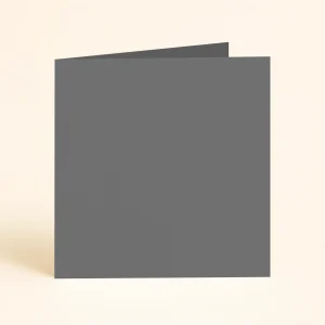 125mm square folded Olin colours Urban Grey