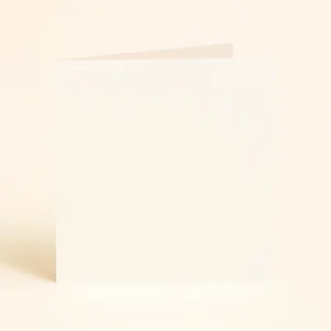 125mm square folded Olin colours Vanilla
