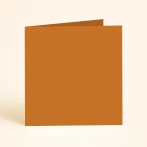 125mm square folded Pumpkin keaykolour 2