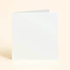 125mm square folded curious metallics Ice Gold