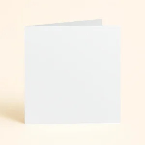 125mm square folded curious metallics Ice Silver 1
