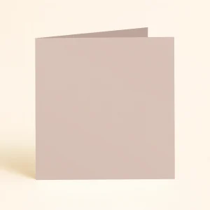 125mm square folded curious metallics Rose Gold