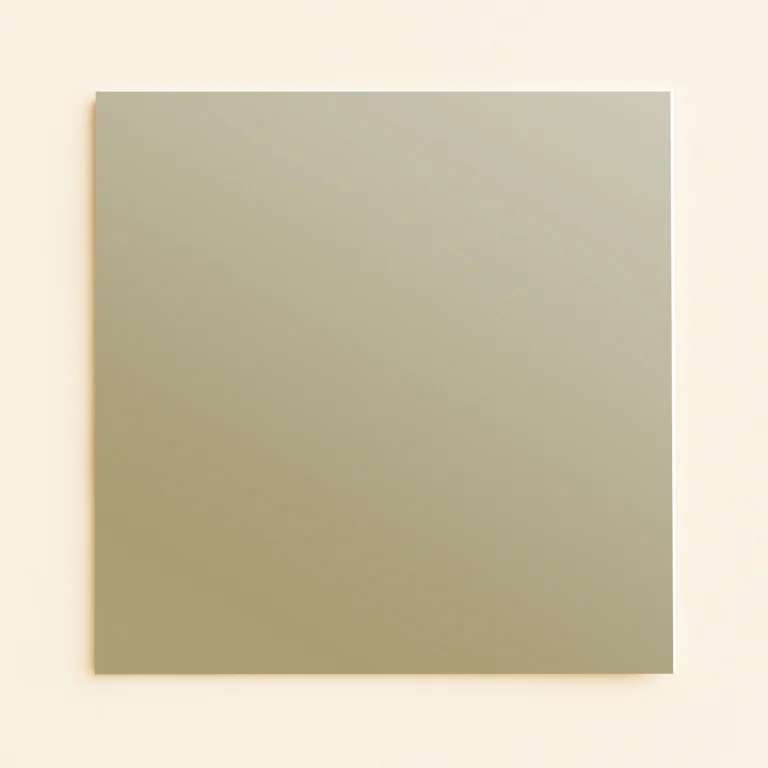 150mm Square Flat Sheet Card - Curious Metallics Gold Leaf