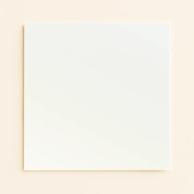 150mm Square Flat Sheet Card - Curious Metallics Ice Gold