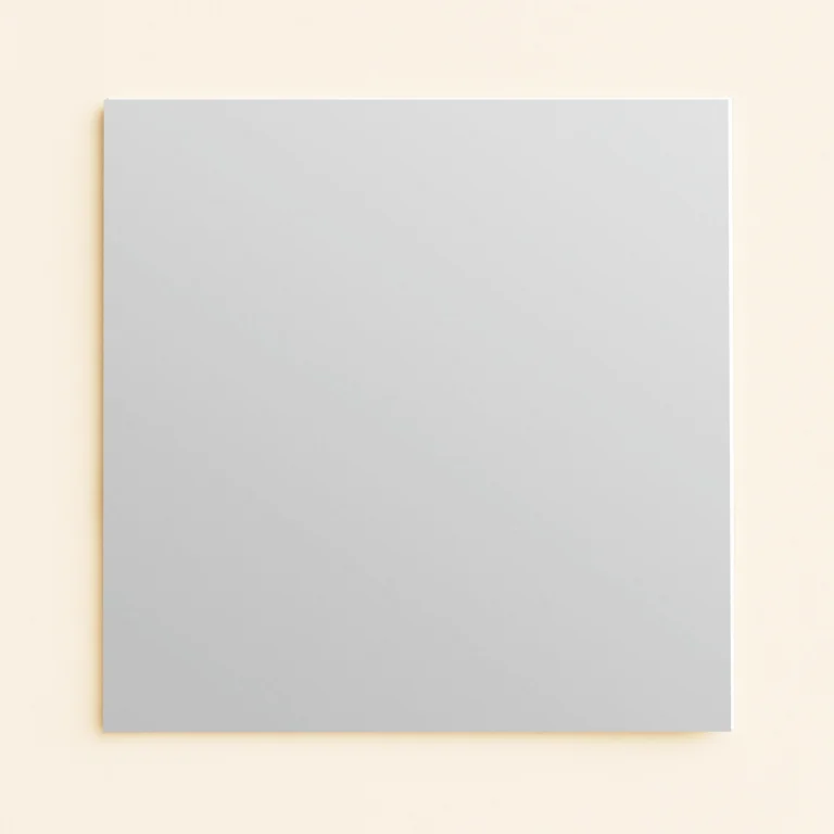 150mm Square Flat Sheet Card - Curious Metallics Lustre