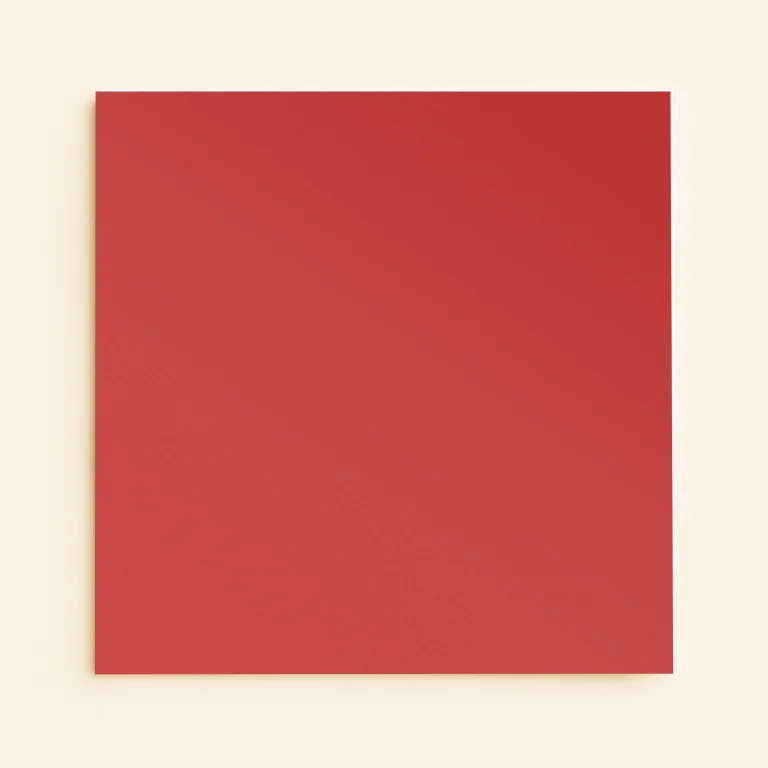150mm Square Flat Sheet Card - Curious Metallics Magma