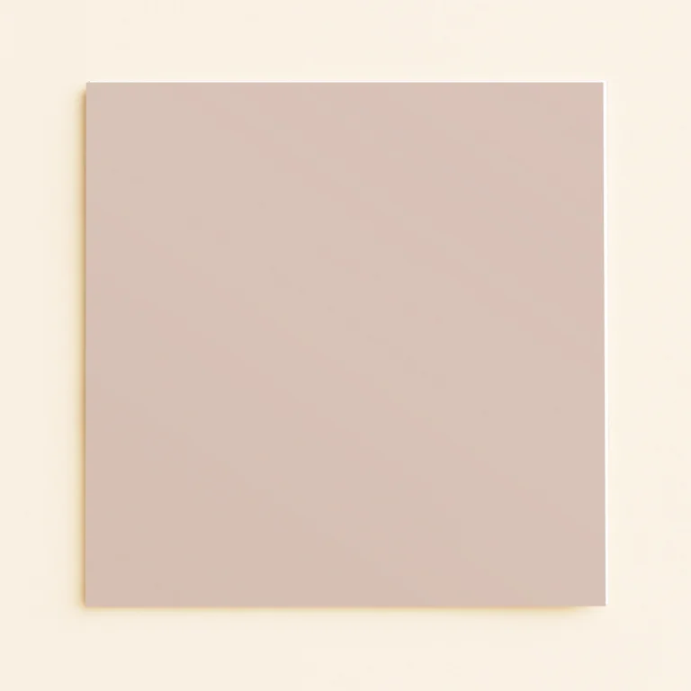 150mm Square Flat Sheet Card - Curious Metallics Rose Gold