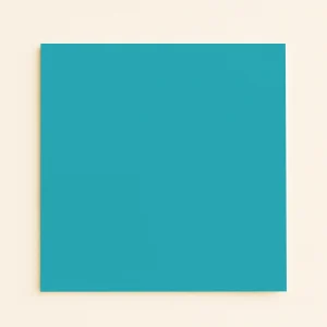 150mm Square Flat Sheet Card - Keaykolour Atoll
