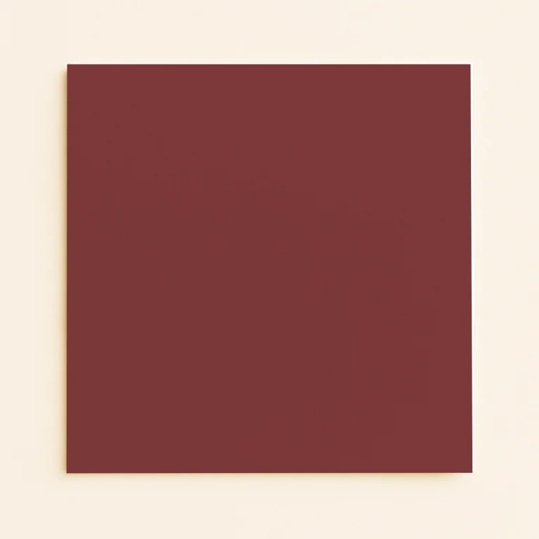 150mm Square Flat Sheet Card - Keaykolour Carmine
