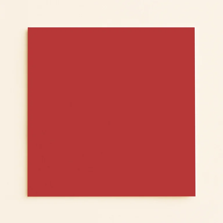 150mm Square Flat Sheet Card - Keaykolour Chili Pepper