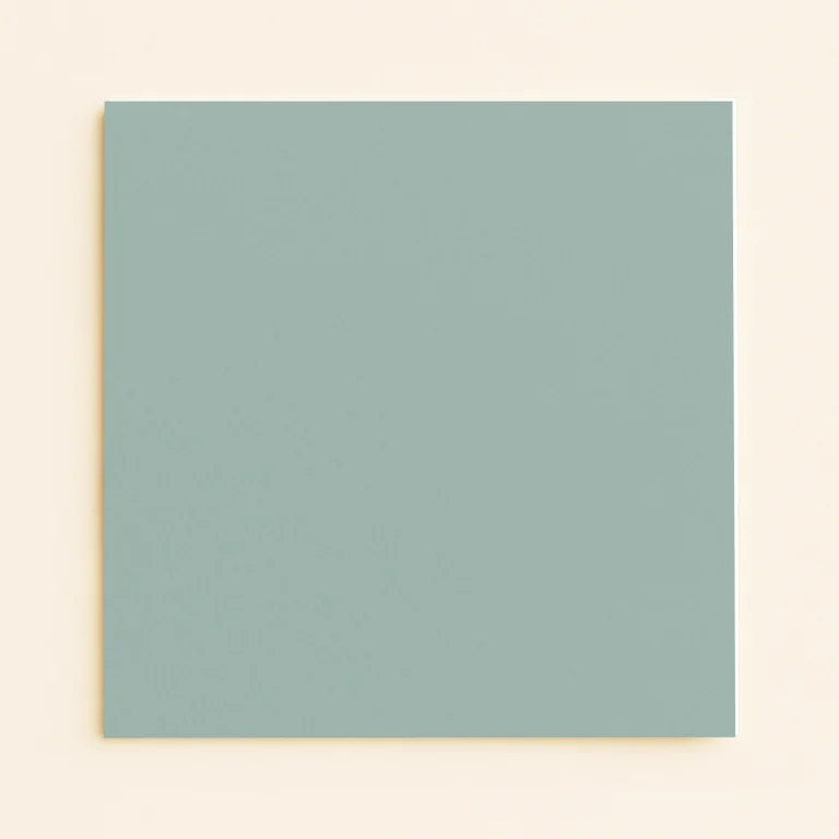 150mm Square Flat Sheet Card - Keaykolour Matcha Tea