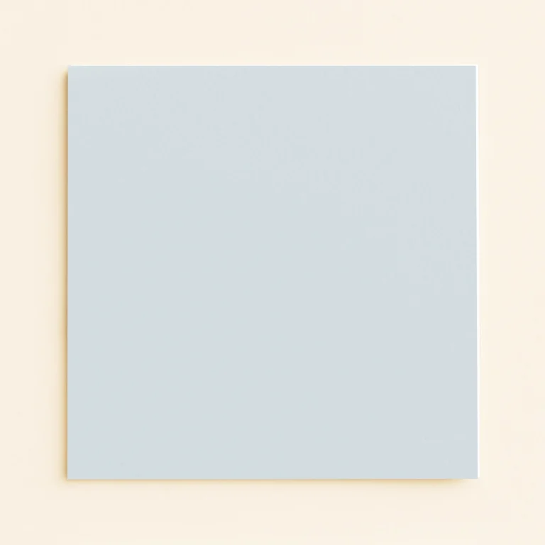150mm Square Flat Sheet Card - Keaykolour Pastel Blue