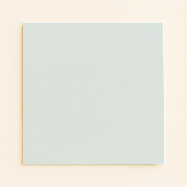 150mm Square Flat Sheet Card - Keaykolour Pastel Green