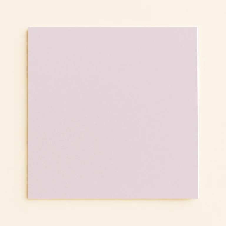 150mm Square Flat Sheet Card - Keaykolour Pastel Pink