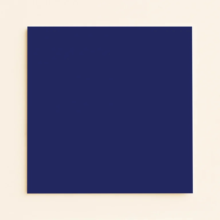 150mm Square Flat Sheet Card - Keaykolour Royal Blue