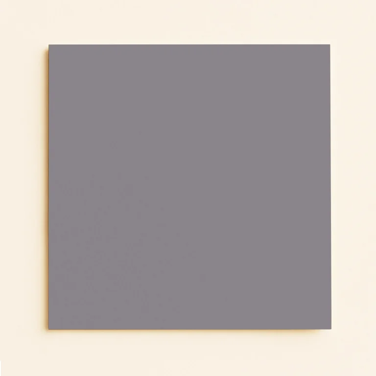 150mm Square Flat Sheet Card - Keaykolour Sombre Grey