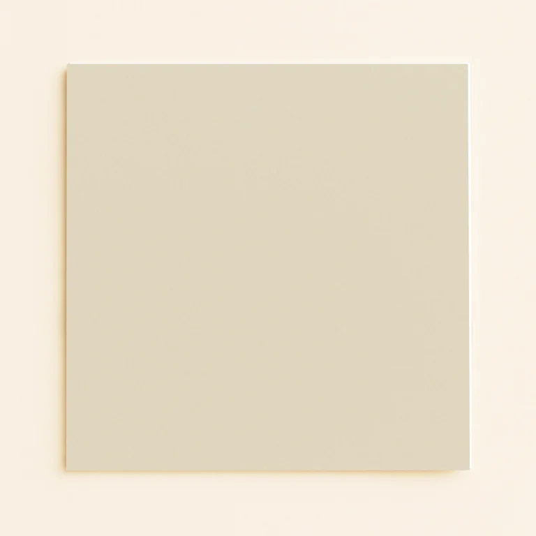 150mm Square Flat Sheet Card - Olin Colours Fawn