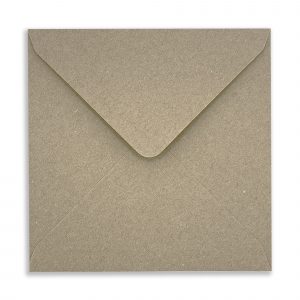 Large Christmas Tree Printed Recycled Kraft Christmas Envelopes (115gsm) - View 4