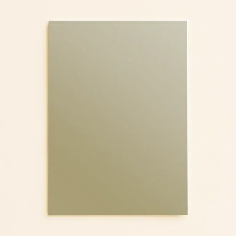 A6 Flat Sheet Card - Curious Metallics Gold Leaf