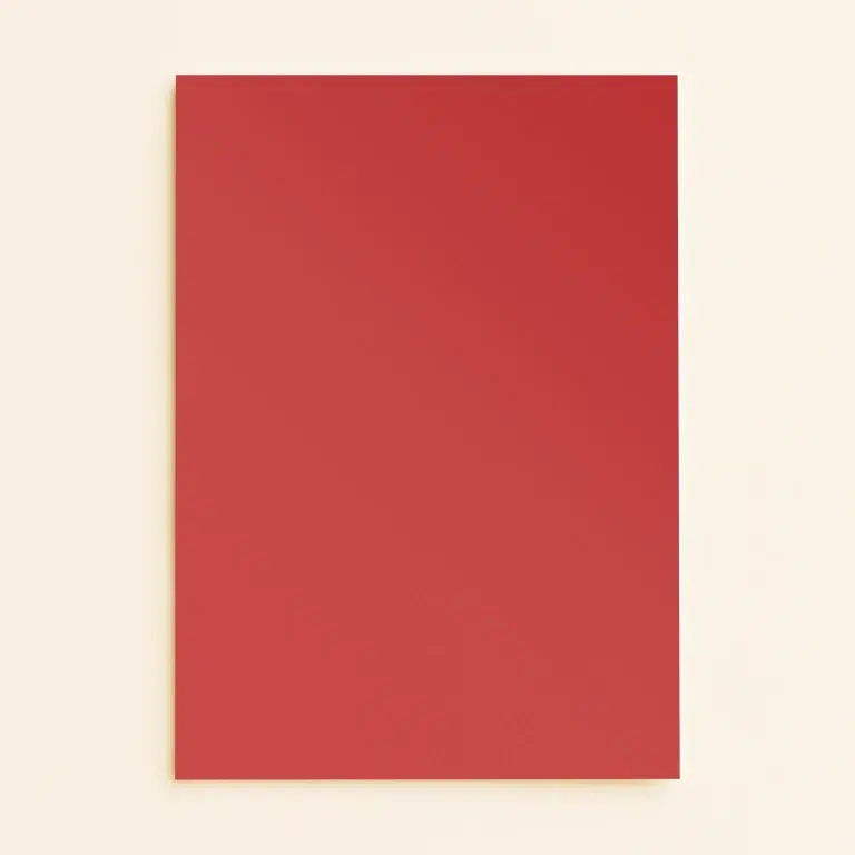 A6 Flat Sheet Card - Curious Metallics Magma