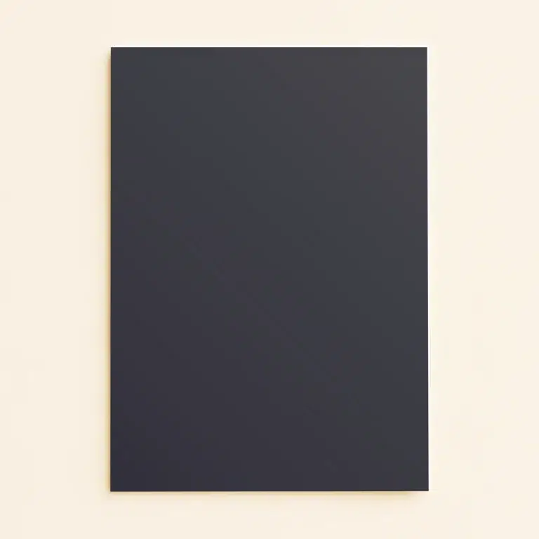A6 Flat Sheet Card - Curious Metallics Night