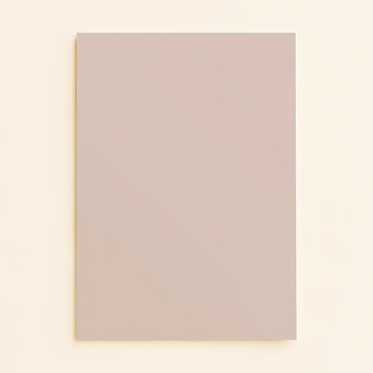 A6 Flat Sheet Card - Curious Metallics Rose Gold