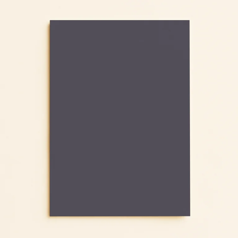 128mm x 178mm (5x7) Flat Sheet Card - Keaykolour Blackberry