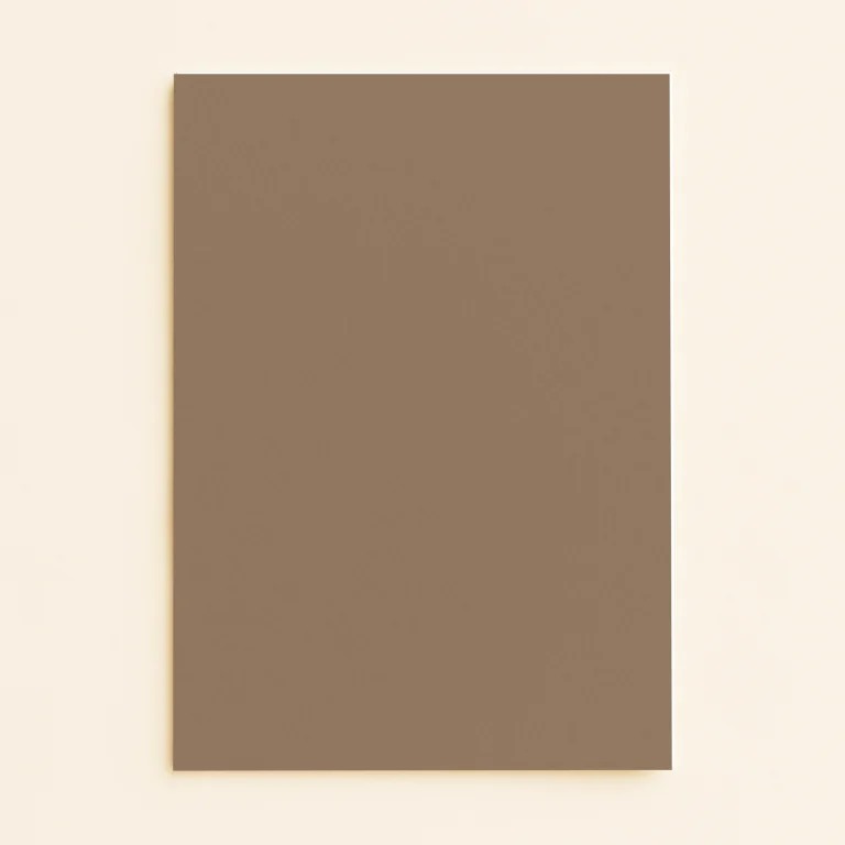 128mm x 178mm (5x7) Flat Sheet Card - Keaykolour Cappuccino