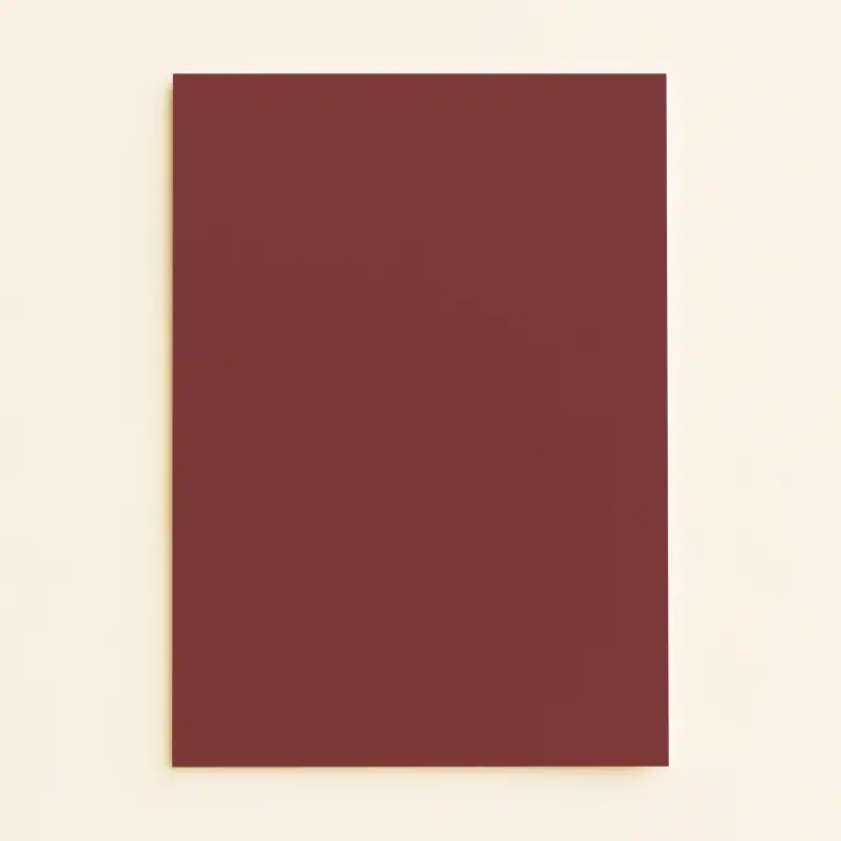128mm x 178mm (5x7) Flat Sheet Card - Keaykolour Carmine