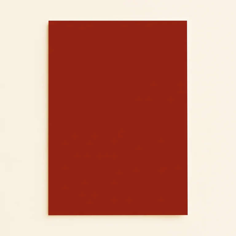 128mm x 178mm (5x7) Flat Sheet Card - Keaykolour Guardsman Red