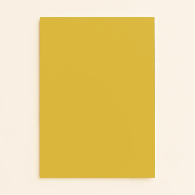 A5 Flat Sheet Card - Keaykolour Indian Yellow