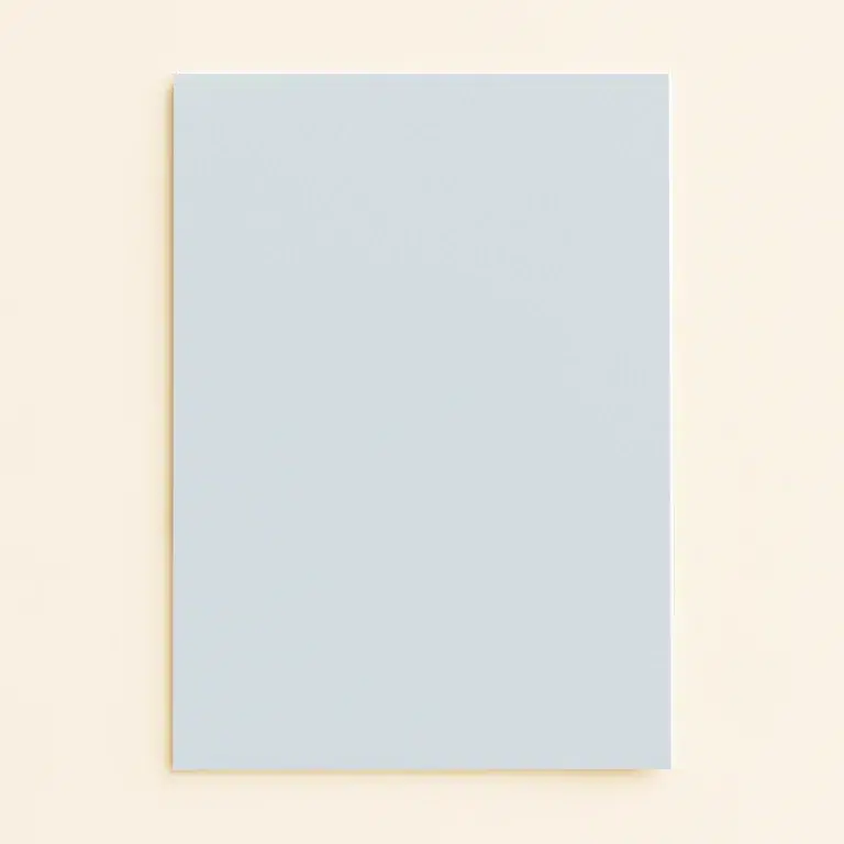 128mm x 178mm (5x7) Flat Sheet Card - Keaykolour Pastel Blue