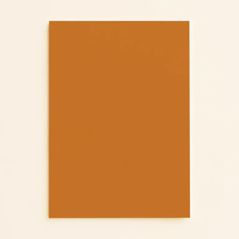A5 Flat Sheet Card - Keaykolour Pumpkin