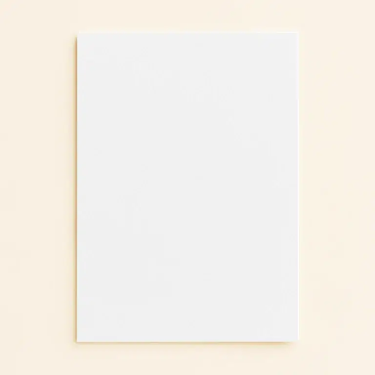A5 Flat Sheet Card - Keaykolour Snow White
