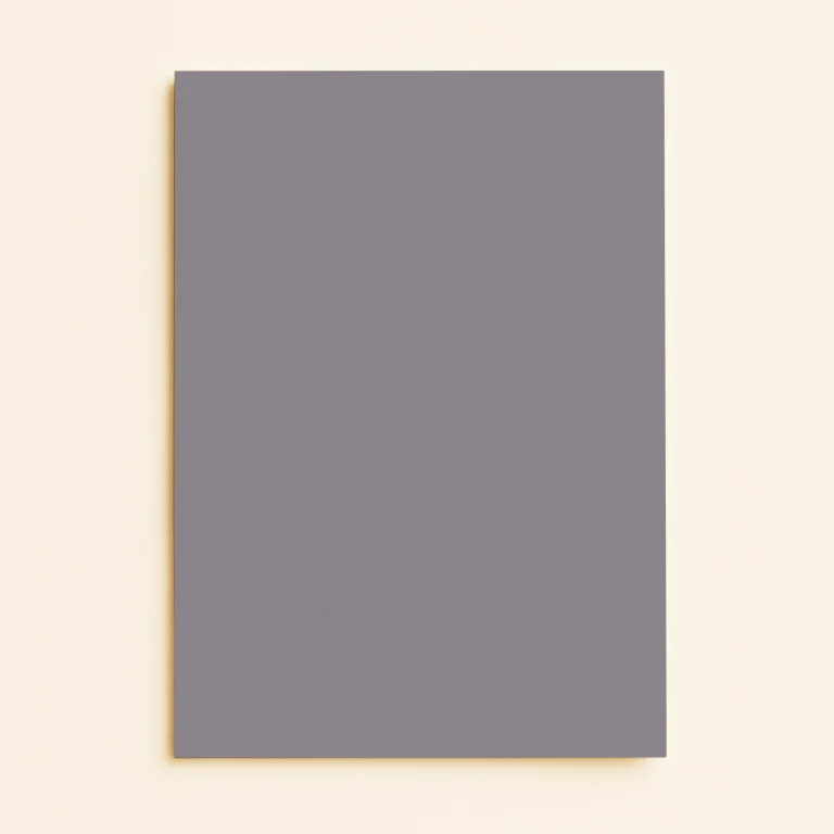 128mm x 178mm (5x7) Flat Sheet Card - Keaykolour Sombre Grey