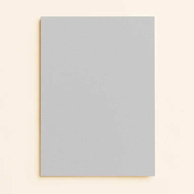 128mm x 178mm (5x7) Flat Sheet Card - Keaykolour Steel