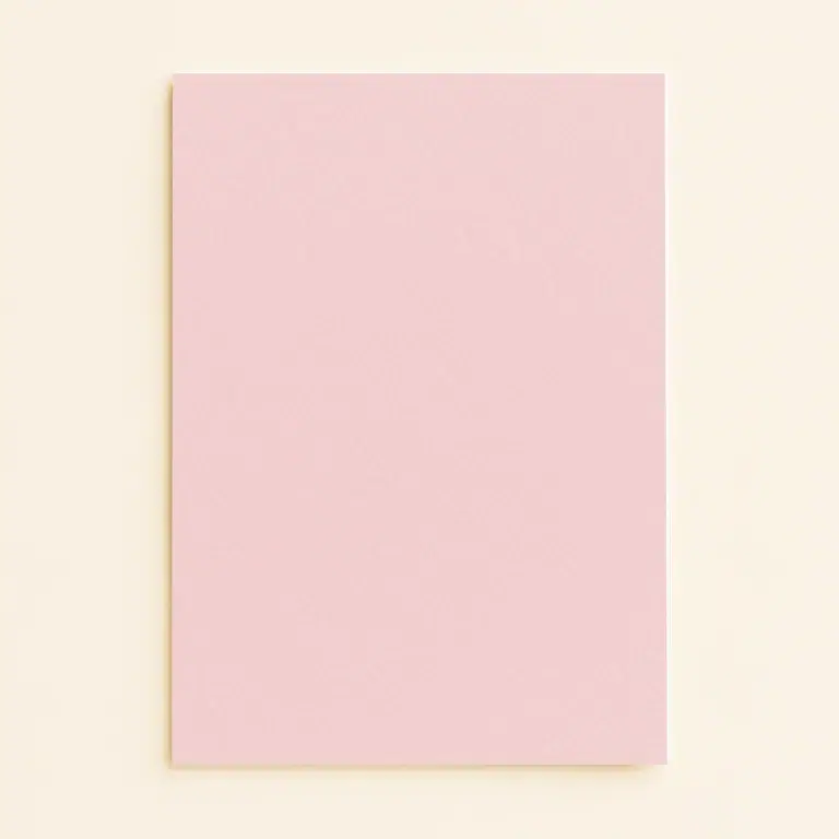 128mm x 178mm (5x7) Flat Sheet Card - Olin Colours Baby Pink