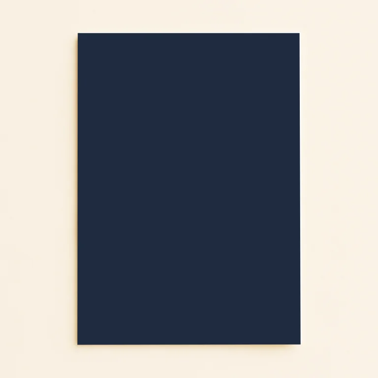 128mm x 178mm (5x7) Flat Sheet Card - Olin Colours Cobalt