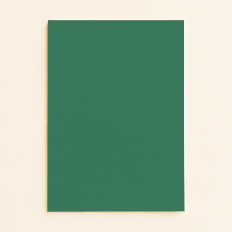 128mm x 178mm (5x7) Flat Sheet Card - Olin Colours Jungle Green