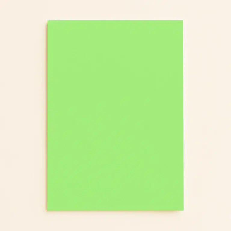 128mm x 178mm (5x7) Flat Sheet Card - Olin Colours Pistachio