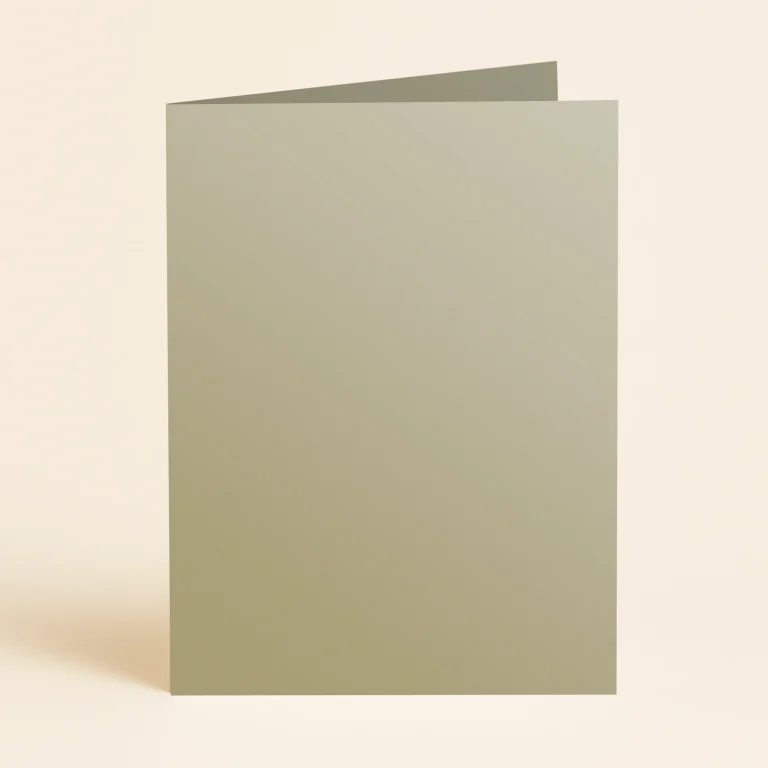 128mm x 178mm (5x7) Single Fold Card - Curious Metallics Gold Leaf