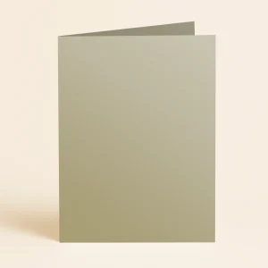 A6 Single Fold Card - Curious Metallics Gold Leaf