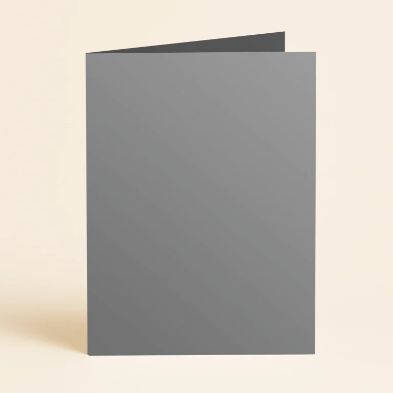 128mm x 178mm (5x7) Single Fold Card - Curious Metallics Ionised