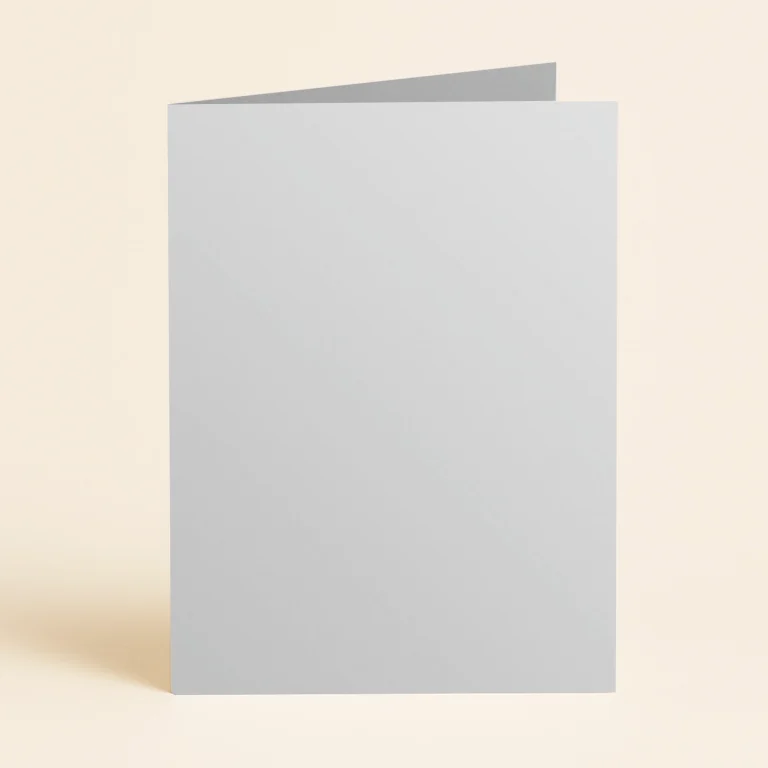 128mm x 178mm (5x7) Single Fold Card - Curious Metallics Lustre