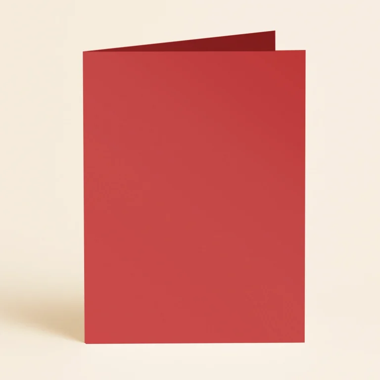 128mm x 178mm (5x7) Single Fold Card - Curious Metallics Magma